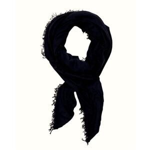 Unsubscribed Women's Navy Lightweight Cashmere Scarf One Size